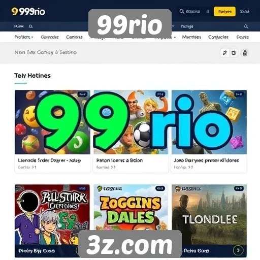 Novas atualizações no site de jogos 99rio